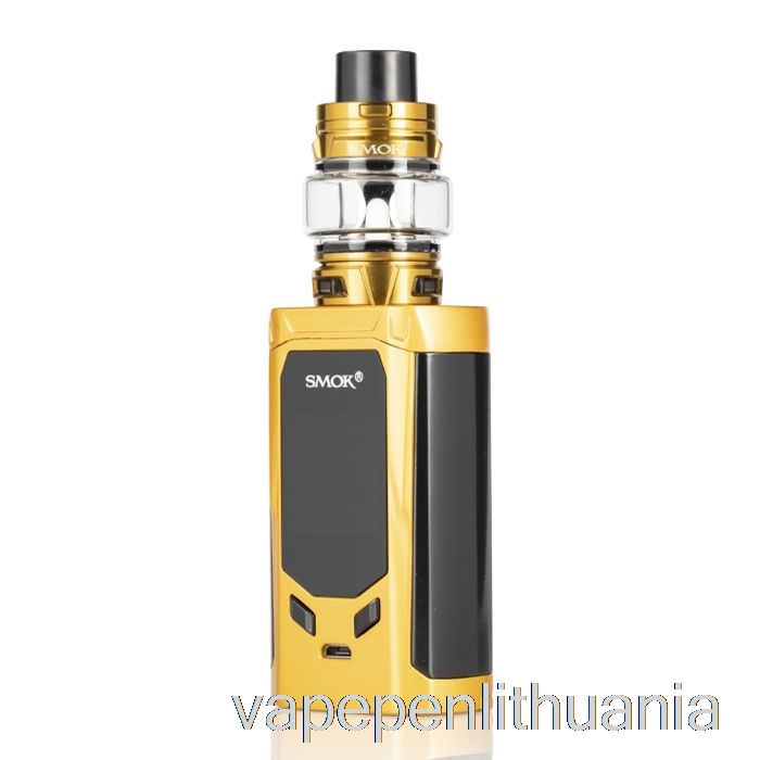 Smok R-kiss 200w & Tfv8 Baby V2 Starter Kit Gold Vape Skystis